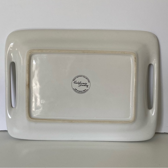 Guy Buffet Collection California Pantry Small Cheese Cracker Platter Plate 2003 - Picture 2 of 16